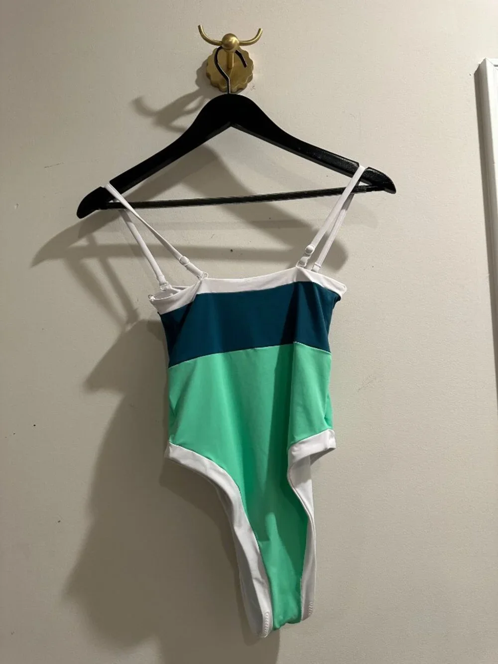 ONEONE Free People Alisha One-Piece Swimsuit in Spearmint Size Small